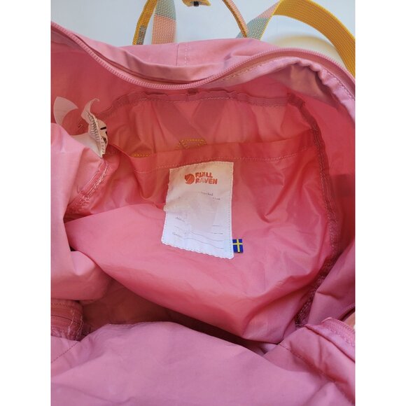 Fjallraven Kanken Pink Adjustable Strap Travel Backpack Casual School Vacation main image 4